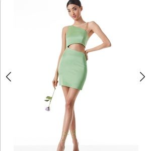 Karoline Chain Strap Cut Out Dress